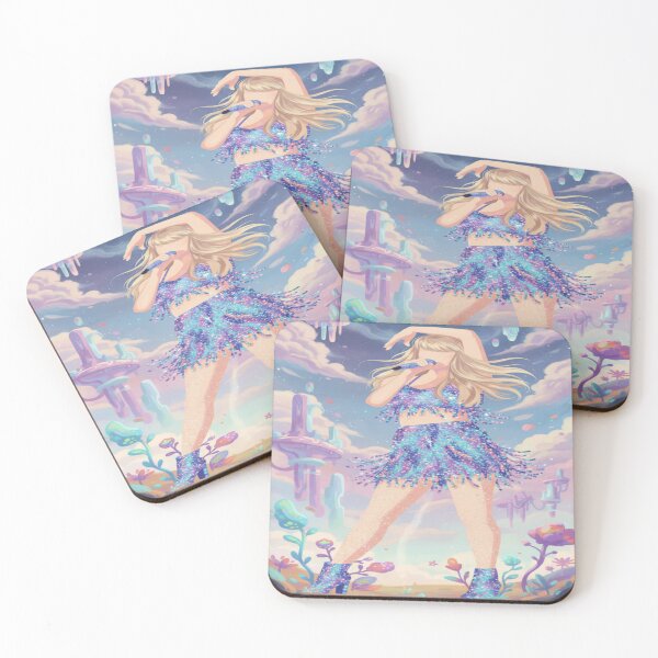 Item preview, Glittering Fantasy Singer | Surreal Eras Tour Pastel Dream Art designed and sold by creativerooney.