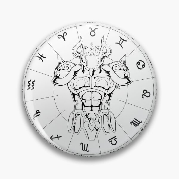 Item preview, Taurus Zodiac Warrior Armor Line Art – Mythical Design designed and sold by lowder.
