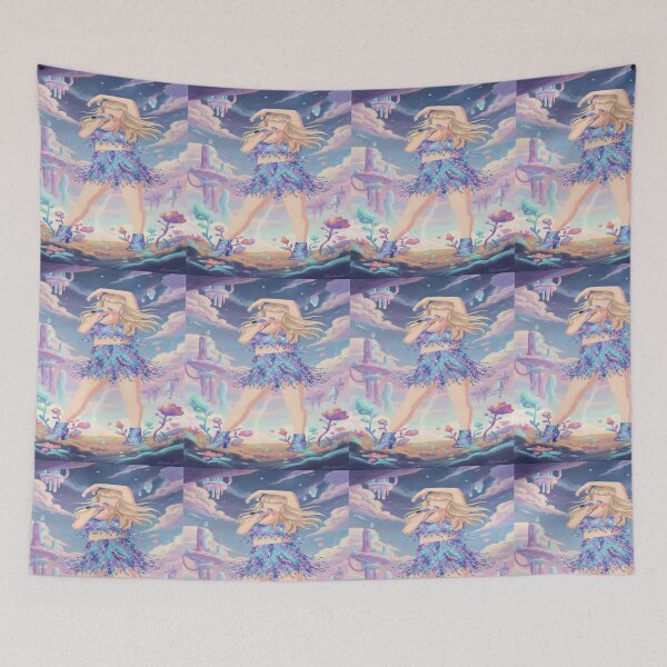 Item preview, Glittering Fantasy Singer | Surreal Eras Tour Pastel Dream Art designed and sold by creativerooney.