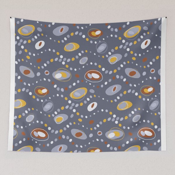 Item preview, Scandinavian river suggestion  designed and sold by Alessandro Remo Mazzoni Remotextiles.