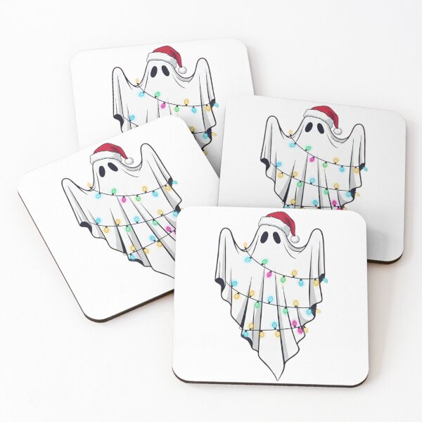 Item preview, Christmas Ghost | Spooky-Cute and Festively Haunting Holiday Graphic designed and sold by Tw1nsAIArt.