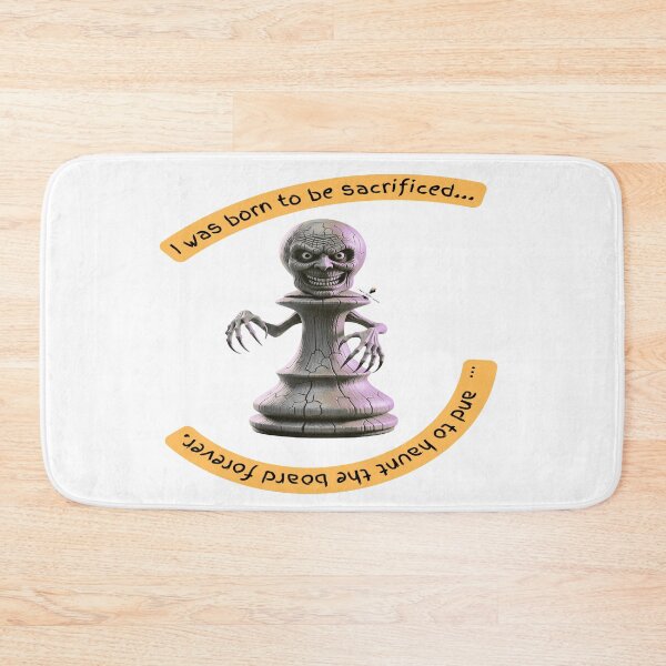 Item preview, Haunted Chess Pawn – “Born to Be Sacrificed” Design designed and sold by PawnShiftGoods.