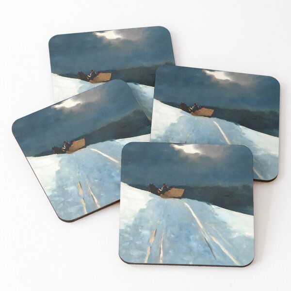 Item preview, Winslow Homer - The Sleigh Ride designed and sold by Jon-Baran.