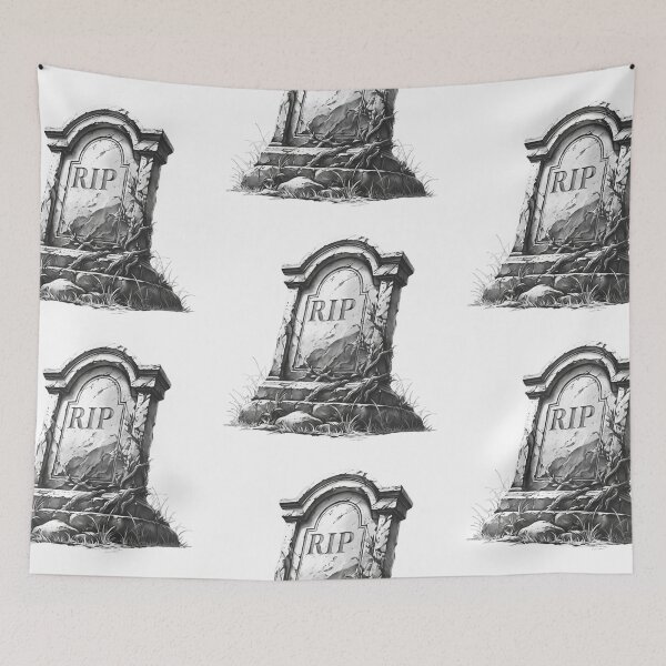 Item preview, RIP gravestone designed and sold by MendaciousMina.