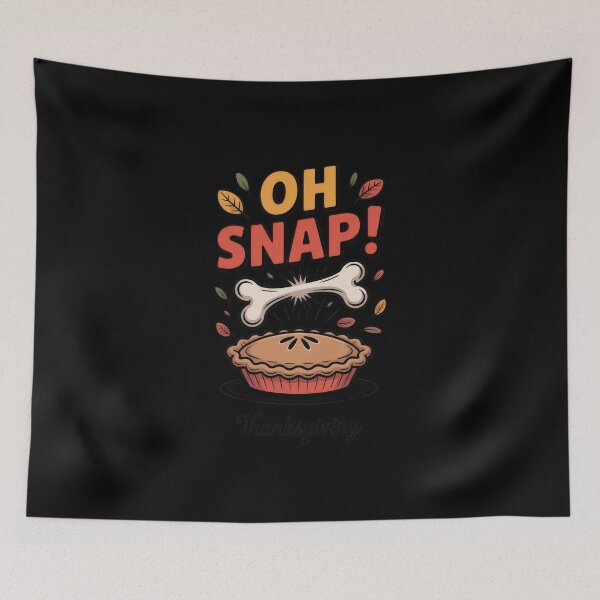 Item preview, Oh Snap Thanksgiving Pie - Thanksgiving Art designed and sold by Enea Kelo.