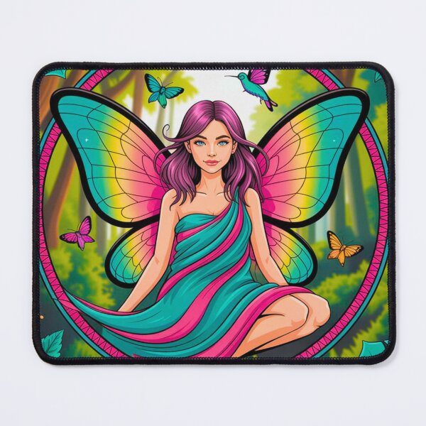 Item preview, Fairy Sitting with Butterflies designed and sold by VibrArtco.