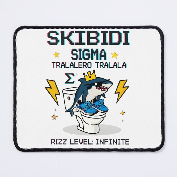 Item preview, Skibidi Sigma Tralalero Tralala Shark Meme Art | Infinite Rizz King Viral Digital Download designed and sold by AnnDesignStudio.