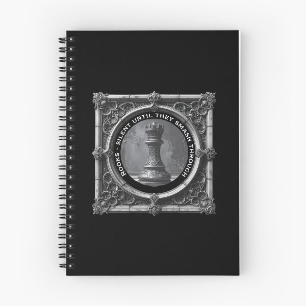 Item preview, Rooks – Silent Until They Smash Through | Gothic Chess Rook Design designed and sold by bubuknows.
