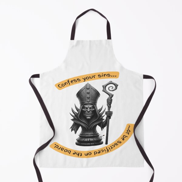 Item preview, Haunted Chess Bishop – “Confess Your Sins” Design designed and sold by PawnShiftGoods.