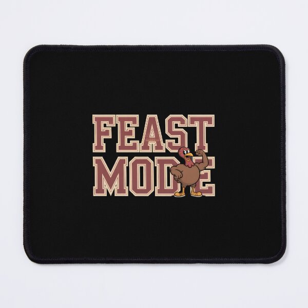 Item preview, Feast Mode Turkey - Thanksgiving Art designed and sold by Enea Kelo.