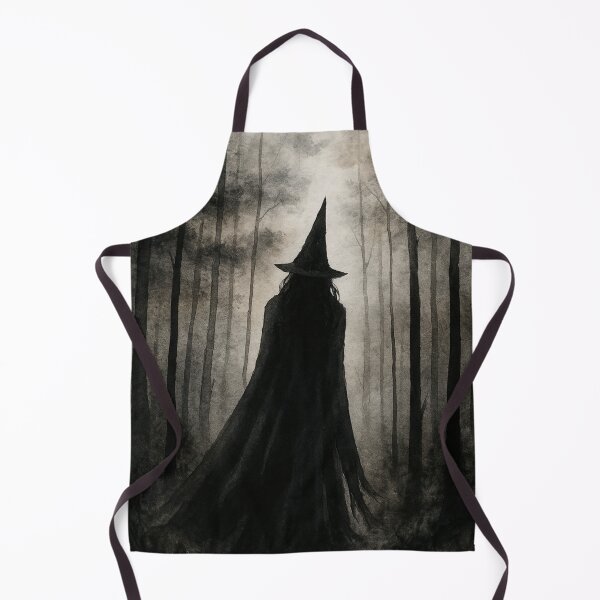 Item preview, Watercolor Witch in Enchanted Forest designed and sold by SVT Abstract.