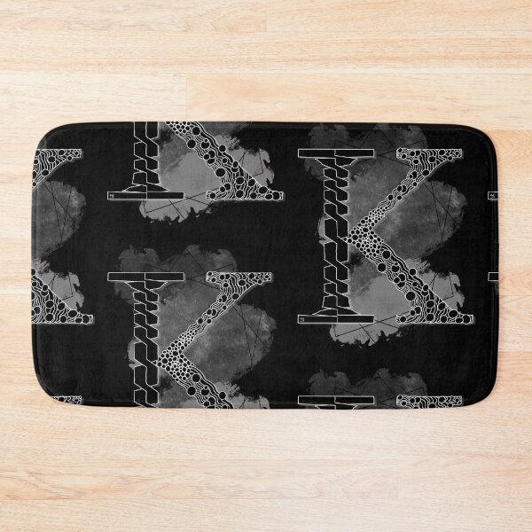 Item preview, Monogram K zen patterns designed and sold by TangleH-art.