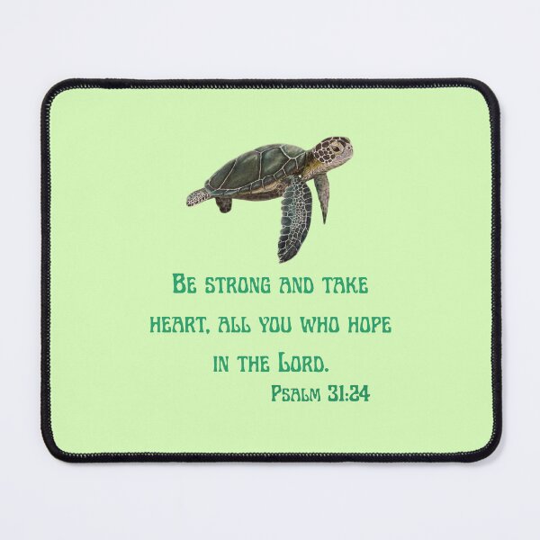 Item preview, Sea turtle and Bible verse designed and sold by OnaleeNicklinArt.