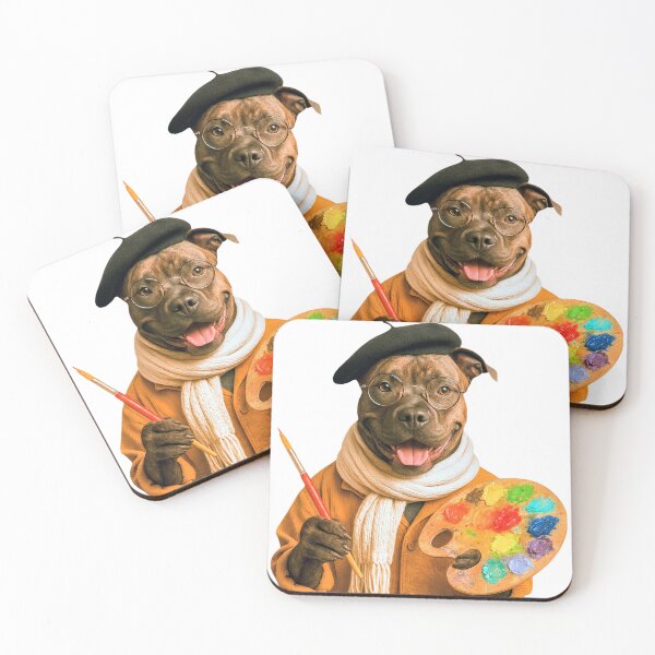 Item preview, Dog is painter  designed and sold by Skifia.