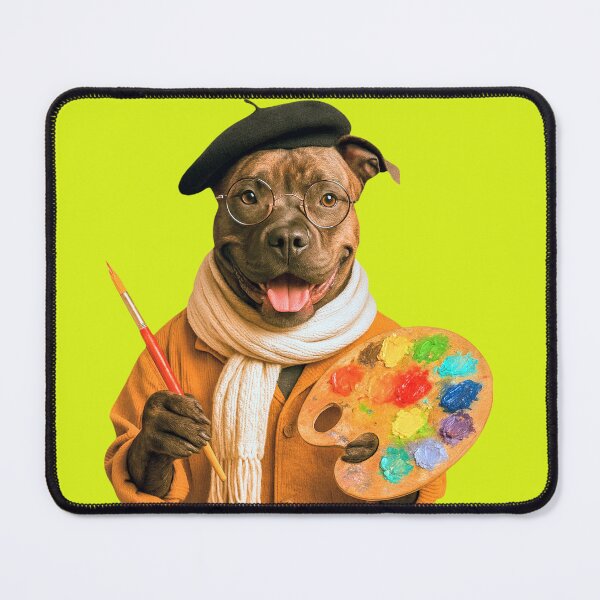 Item preview, Dog is painter  designed and sold by Skifia.