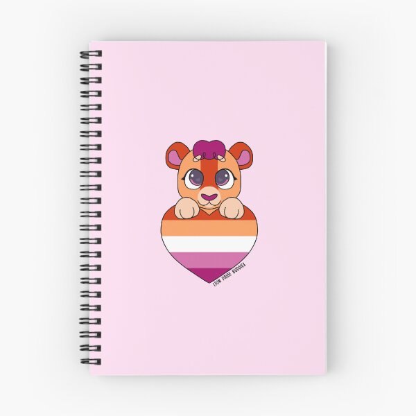 Item preview, Lizzie the Lesbian Buddy (Lesbian Pride Flag Heart) designed and sold by TheBuddies.