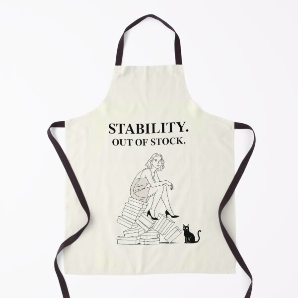 Item preview, Stability. Out of Stock. | Minimalist Sarcastic Quote designed and sold by AptSEVENTY3.
