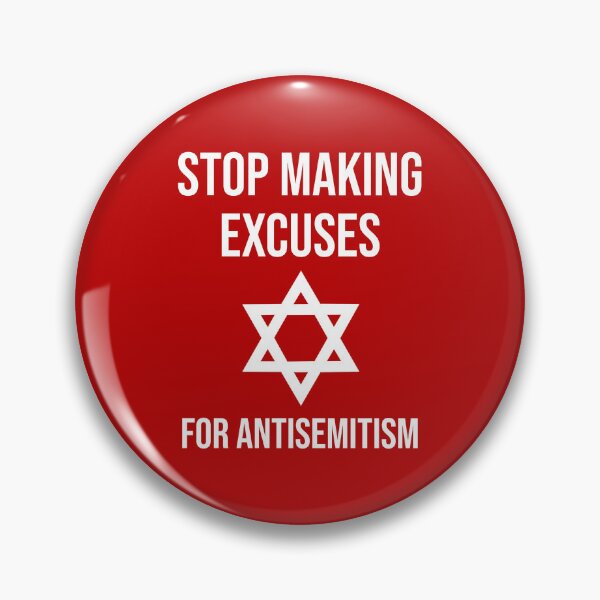Item preview, Stop making excuses for antisemitism designed and sold by Rachel the Artist .