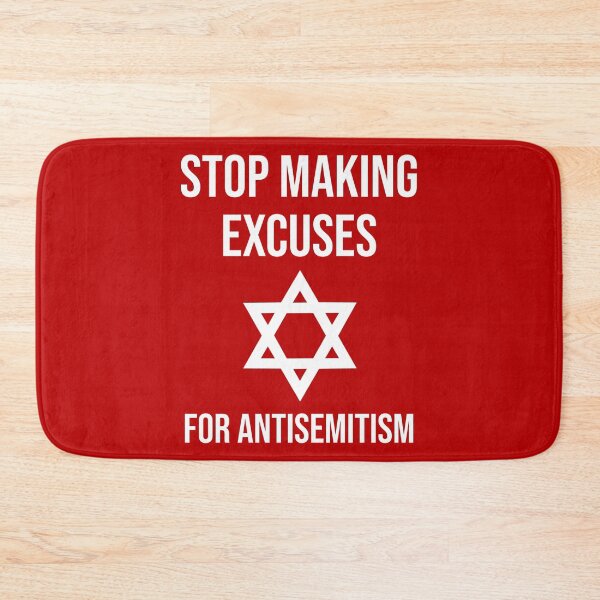 Item preview, Stop making excuses for antisemitism  designed and sold by Rachel the Artist .