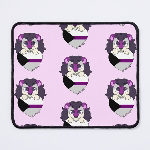Item preview, Demi the Demisexual Buddy (Demisexual Pride Flag Heart) designed and sold by TheBuddies.