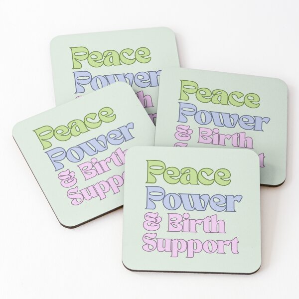 Item preview, Peace Power and Birth Support Design designed and sold by shminoa.