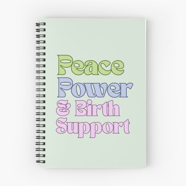 Item preview, Peace Power and Birth Support Design designed and sold by shminoa.