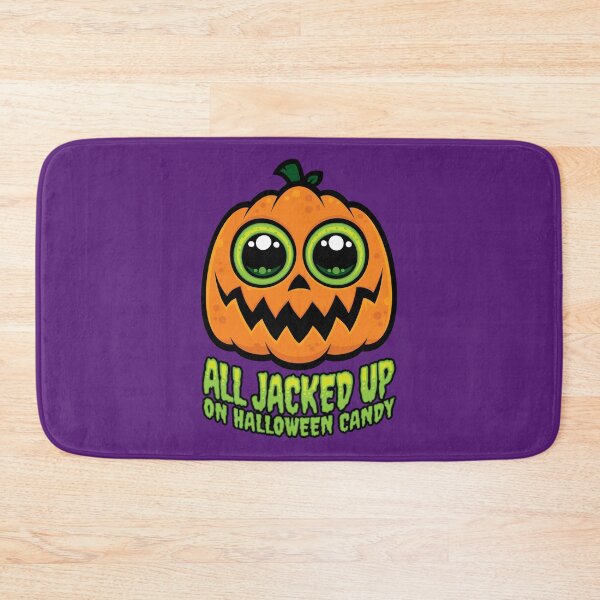Item preview, All Jacked Up on Halloween Candy Funny Pumpkin Design designed and sold by fizzgig.