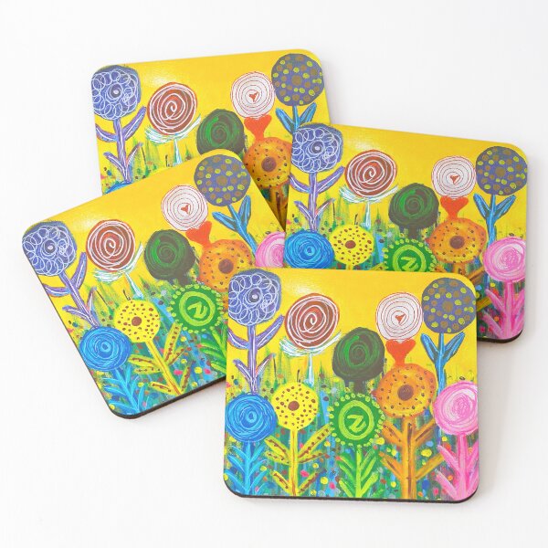 Item preview, Rainbow Garden designed and sold by MagicBearArt.