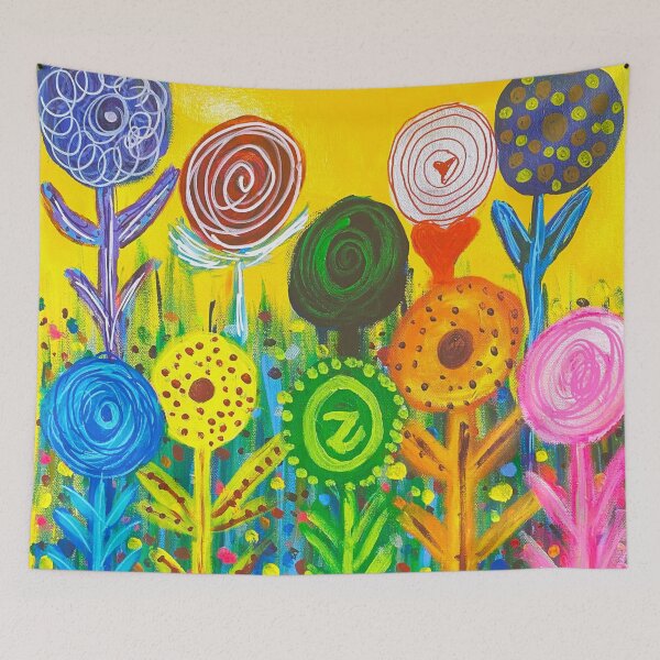 Item preview, Rainbow Garden designed and sold by MagicBearArt.