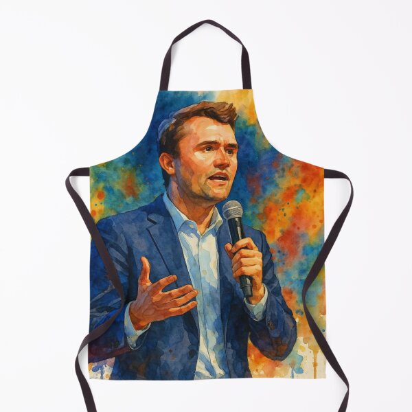 Item preview, Charlie Kirk Watercolor Art designed and sold by Spiritual Hunter .