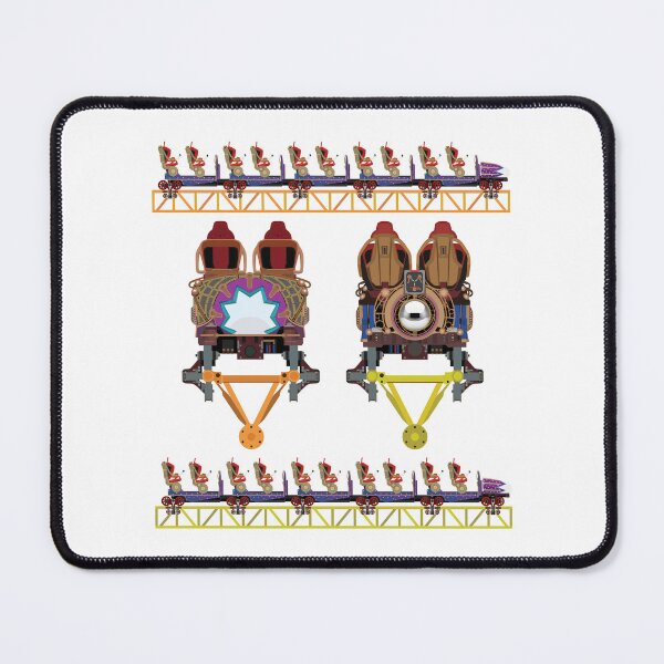 Item preview, Star Dust Racers Trains Design - Universal Epic Universe designed and sold by CoasterMerch.