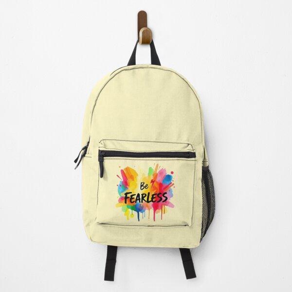 Item preview, Be Fearless attitude design with watercolor splash designed and sold by NewAspect.