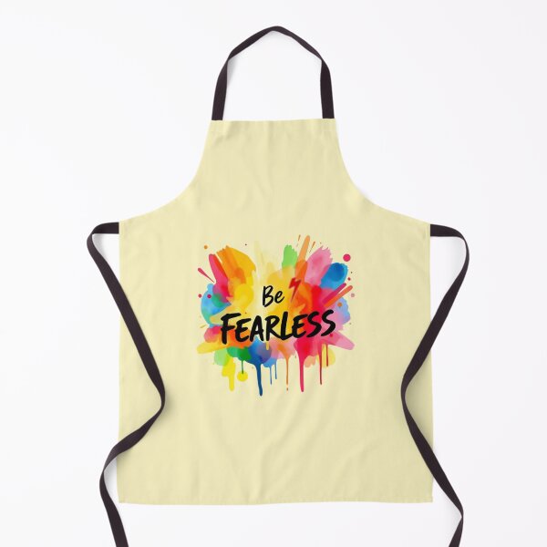 Item preview, Be Fearless attitude design with watercolor splash designed and sold by NewAspect.