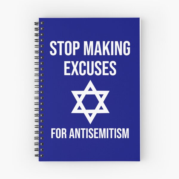 Item preview, Stop making excuses for antisemitism designed and sold by Rachel the Artist .
