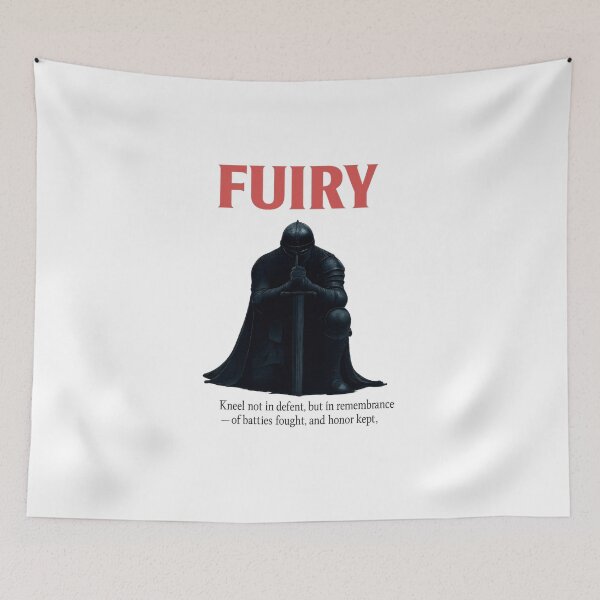 Item preview, FUIRY – Gothic Knight Streetwear Tee | Dark Armor Graphic Shirt designed and sold by FUIRY .