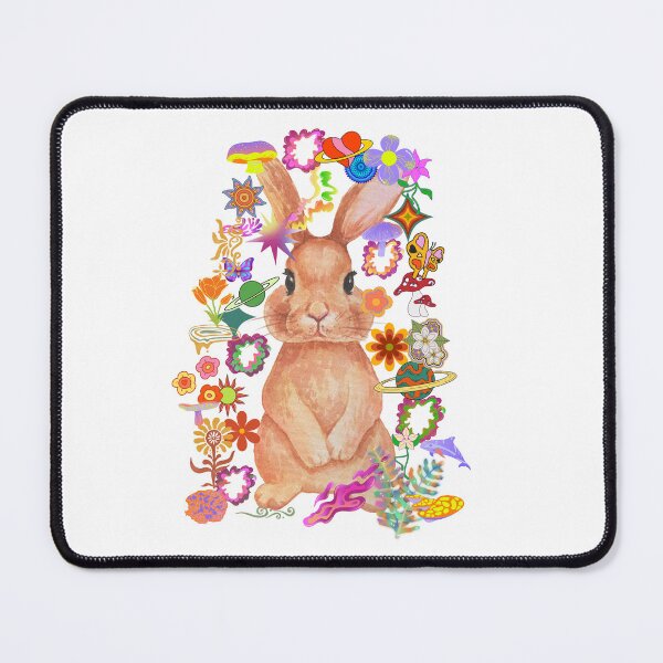 Item preview, Psychedelic Hare – Trippy Rabbit Hippie Art designed and sold by NatFil.
