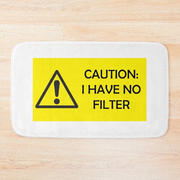 Item preview, No Filter designed and sold by HelloFromKatie.