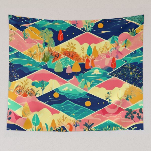 Item preview, Paradise on Earth for Pattern Lovers designed and sold by Zofia Sosnecka.