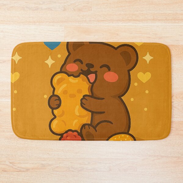 Item preview, Gummy Bear Cub – Bite First, Ask Never designed and sold by Whiskers&Waffles.