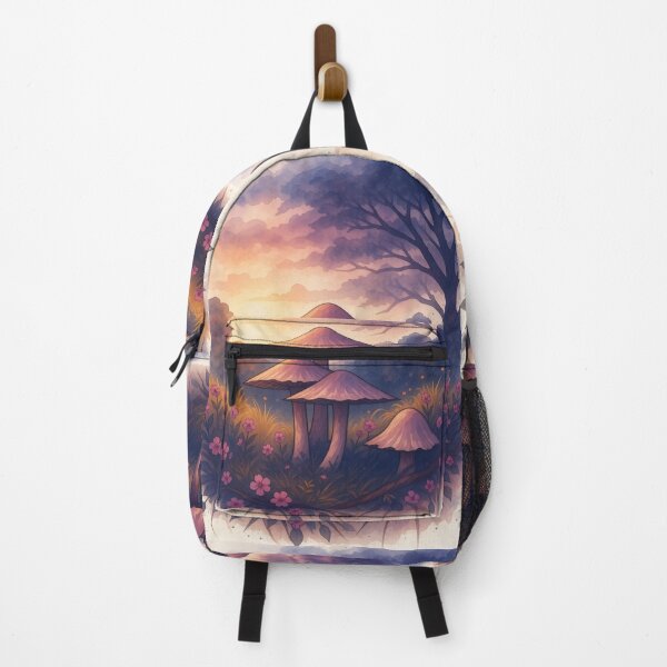Item preview, Sunset Mushroom Sanctuary designed and sold by The Rogue Mark .