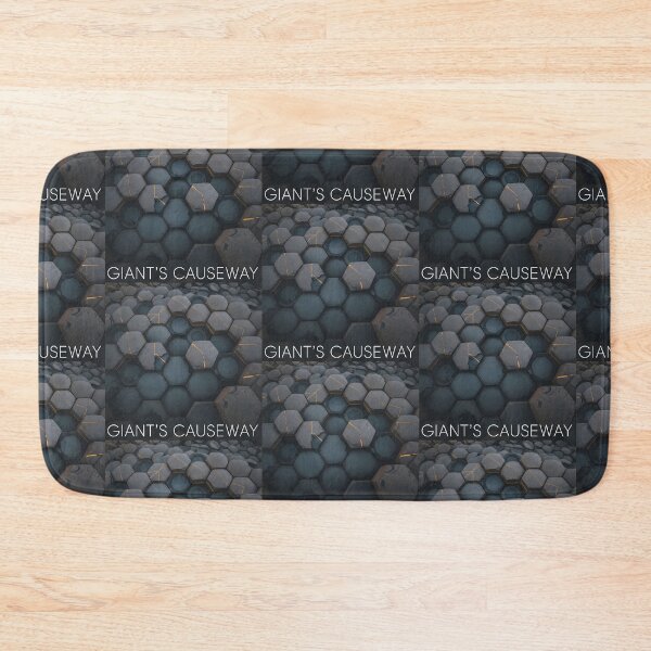 Item preview, Golden Causeway - Abstract Basalt Columns Kintsugi Art designed and sold by Digital Dreams Arts.