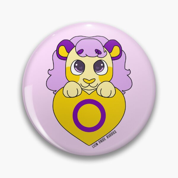 Item preview, Orchid the Intersex Pride Buddy (Intersex Pride Flag Heart) designed and sold by TheBuddies.