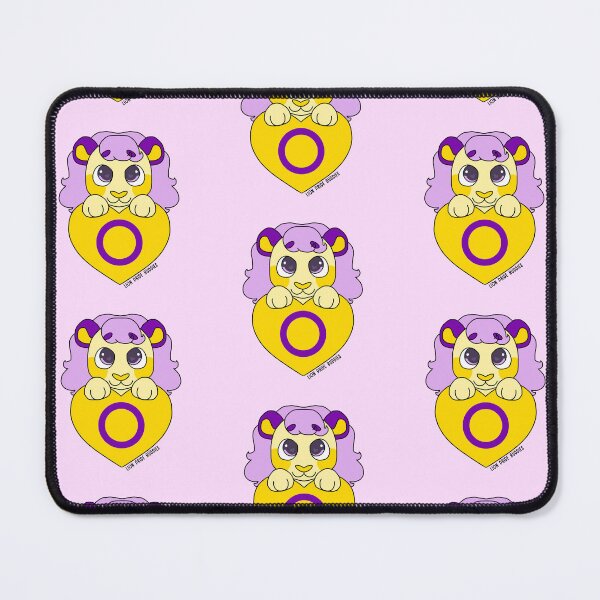 Item preview, Orchid the Intersex Pride Buddy (Intersex Pride Flag Heart) designed and sold by TheBuddies.