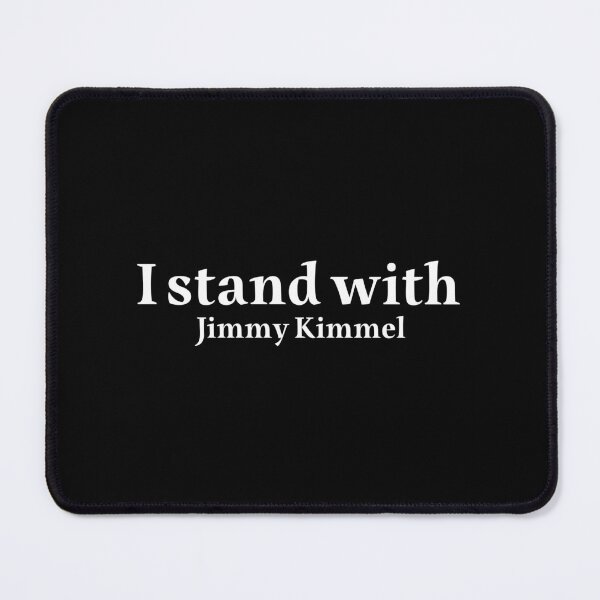 Item preview, I Stand With Jimmy Kimmel Free Speech designed and sold by PetPanache.