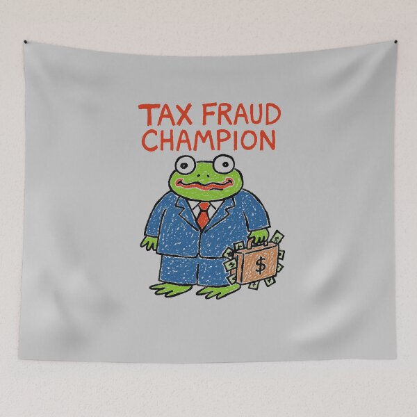 Item preview, Tax Fraud Champion designed and sold by EduEly.