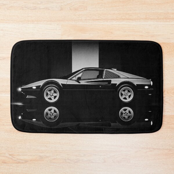 Item preview, 1984 Ferrari 308 Quattrovalvole Art – Vintage Italian Sports Car Illustration designed and sold by Stinky Lincy's Apparel Company.