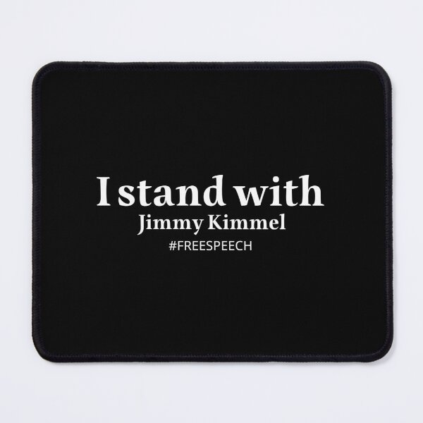 Item preview, I Stand With Jimmy Kimmel Free Speech designed and sold by PetPanache.
