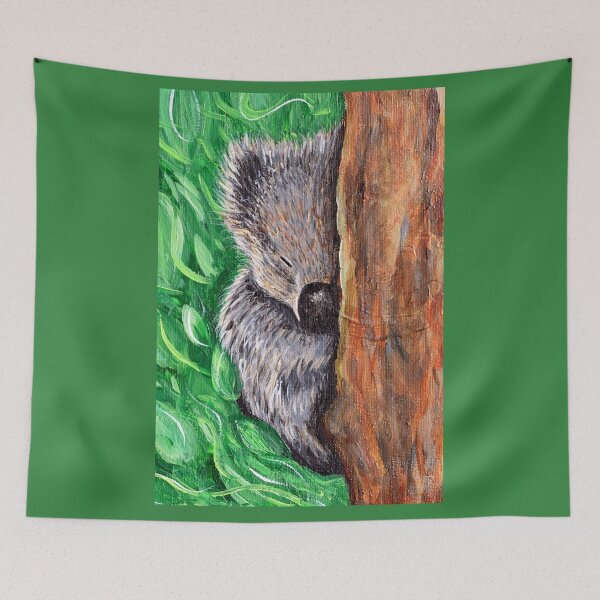 Item preview, Pintura de un koala durmiendo designed and sold by Art by Kirsten Sneath.