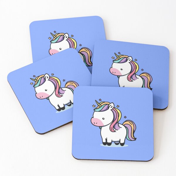 Item preview, Kawaii Unicorn – Cute Rainbow Design designed and sold by Meiersbeste.