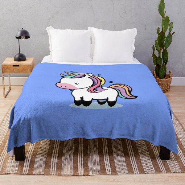 Item preview, Kawaii Unicorn – Cute Rainbow Design designed and sold by Meiersbeste.